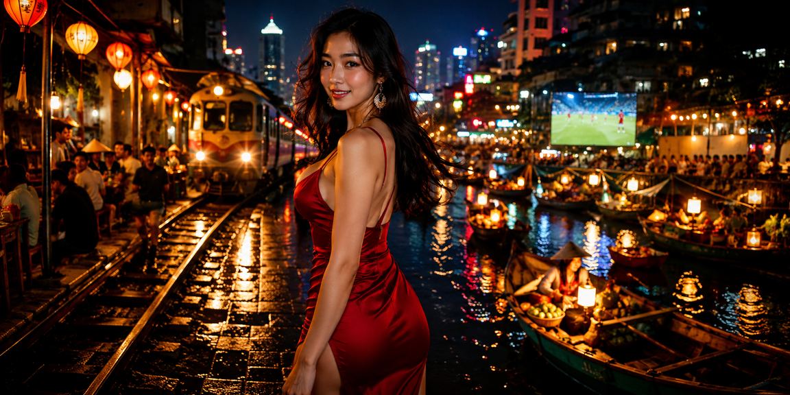 Không khí cá cược sôi động về đêm tại Hà Nội